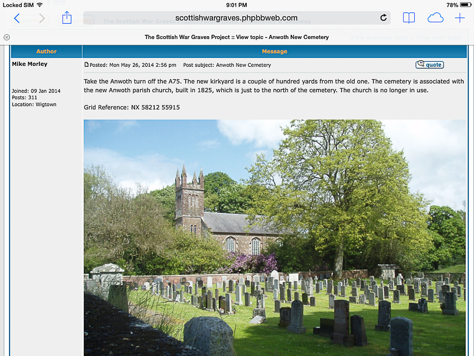 Anworth New Cemetery